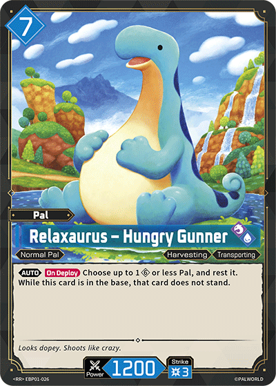 Official Palworld card artwork